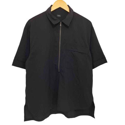 RHYTHR STRETCH POPLIN HALF ZIP SHIRTS メンズ JPN:L