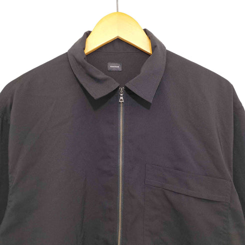 RHYTHR STRETCH POPLIN HALF ZIP SHIRTS メンズ JPN:L