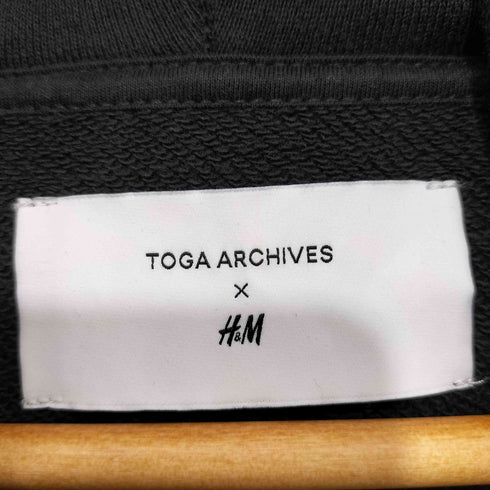 トーガアーカイブス TOGA ARCHIVES カットアウトスウェットパーカー メンズ import:L