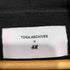 トーガアーカイブス TOGA ARCHIVES カットアウトスウェットパーカー メンズ import:L