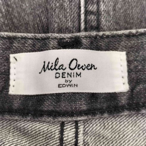 ミラオーウェン Mila Owen ハイウエストセンタープレスデニムパンツ レディース 0