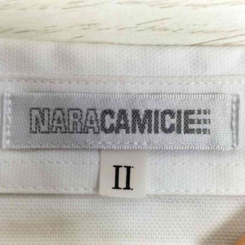 ナラカミーチェ NARACAMICIE 刺繍デザイン シャツ レディース II