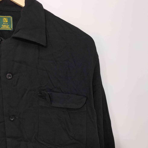 NOEN PRODUCED BY RYUUYA レーヨン L/S ワークシャツ メンズ JPN:L