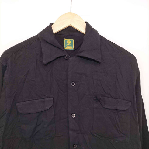 NOEN PRODUCED BY RYUUYA レーヨン L/S ワークシャツ メンズ JPN:L