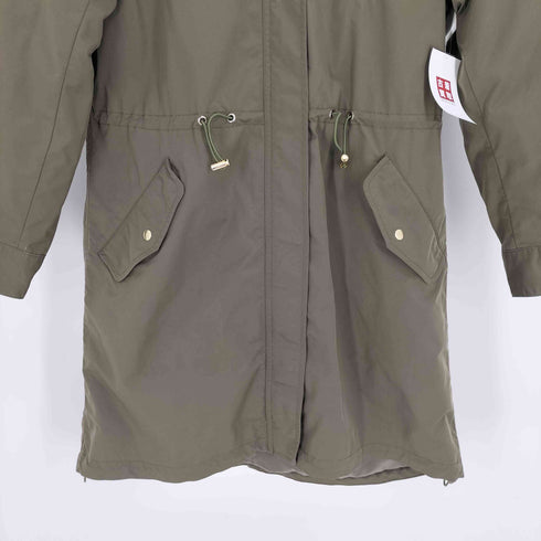 ユナイテッドアローズグリーンレーベルリラクシング UNITED ARROWS green label relaxing SC ハッスイ モッズ コート ロング レディース JPN:38