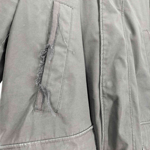 ギャップ Gap 18AW ファー フード 裏地キルティング ダウン モッズ コート メンズ import:M