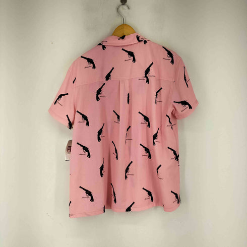 S/S リボルバー柄 アロハシャツ メンズ JPN:M
