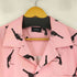 S/S リボルバー柄 アロハシャツ メンズ JPN:M