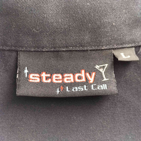 Steady Last Call Buddy beary 2000 ステッチデザインシャツ メンズ L