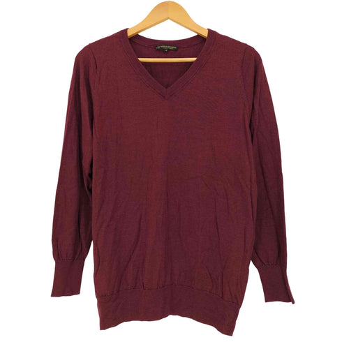 ニジュウサンク 23区 カシミヤシルク vネックニット レディース 46
