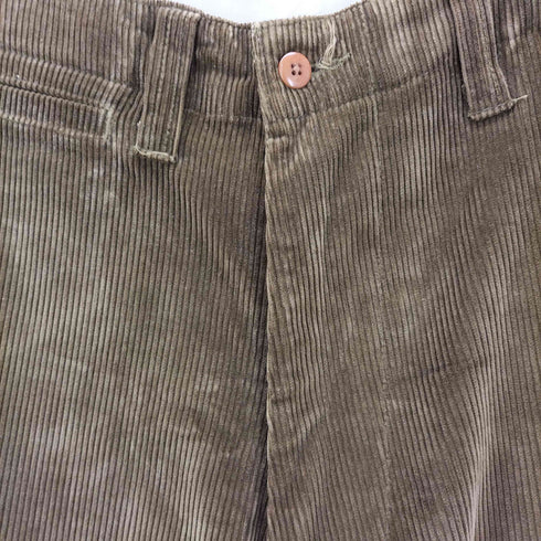 イートウツサヴィルロウ E.TAUTZ SAVILE ROW コーデュロイワイドパンツ メンズ 30