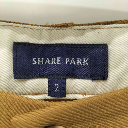 SHARE PARK エコペットスタプレツイルトラウザー メンズ 2