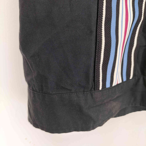 ステューシー Stussy STRIPED KNIT PANEL SHIRT ストライプニットパネルシャツ メンズ JPN:M