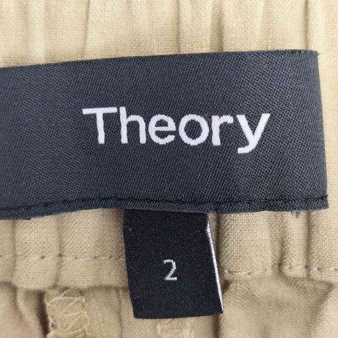 セオリー theory Basic Pull On Pant Eco Crunch Wash リネンクロップドパンツ レディース 2