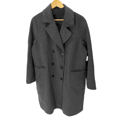 ザラ ZARA ウール混オーバーサイズピーコート レディース JPN:L