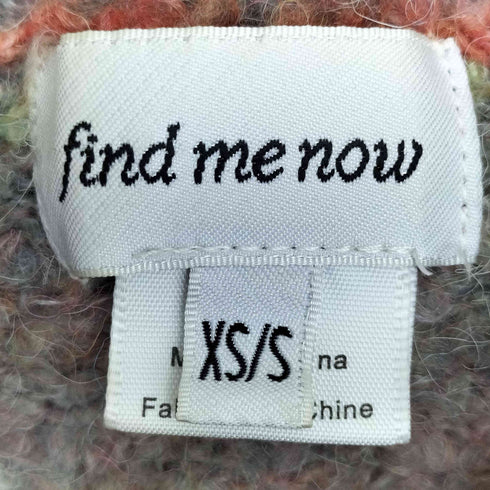 find me now DUSTY KNIT CARDIGAN レディース XS/S