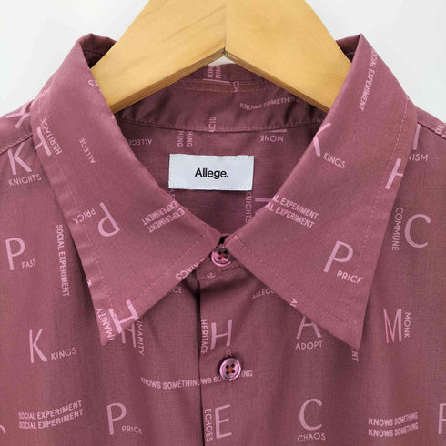 アレッジ ALLEGE Peckham Shirt 半袖シャツ レディース JPN:3