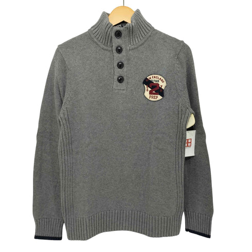 トミーヒルフィガー TOMMY HILFIGER ハーフジップ ボトルネック プルオーバーニット メンズ import:M