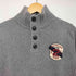 トミーヒルフィガー TOMMY HILFIGER ハーフジップ ボトルネック プルオーバーニット メンズ import:M