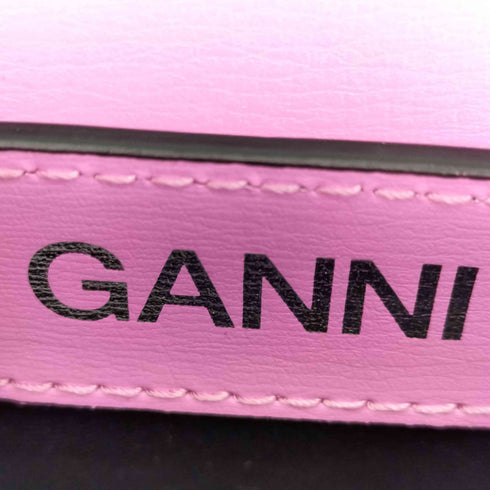 ガニー Ganni Banner nano saddle bag レディース ONE SIZE