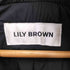 リリーブラウン Lily Brown パッファーロングコート レディース ONE SIZE