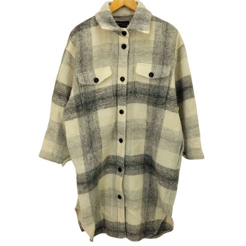ツイードミル TWEEDMILL BEAUTY&YOUTH別注 チェックロングシャツアウター レディース 34