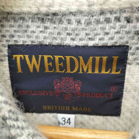 ツイードミル TWEEDMILL BEAUTY&YOUTH別注 チェックロングシャツアウター レディース 34