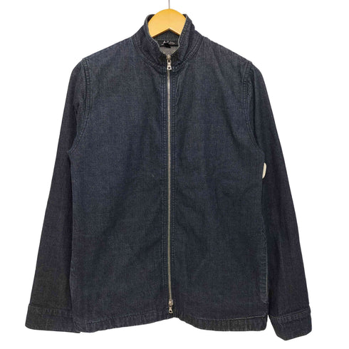アーペーセー A.P.C. フルジップ カンガルーポケット デニムジャケット メンズ import:S