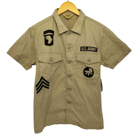 アヴィレックス AVIREX レーザーパッチ S/S ファティーグシャツ メンズ JPN:M