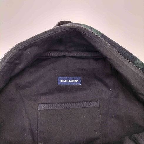 ラルフローレン RALPH LAUREN ワッペン チェック リュック メンズ