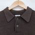 スティーブンアラン Steven Alan LOOSE FIT カシミヤ混 コットンニット L/S ポロシャツ メンズ import:S