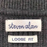 スティーブンアラン Steven Alan LOOSE FIT カシミヤ混 コットンニット L/S ポロシャツ メンズ import:S