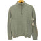 トミーヒルフィガー TOMMY HILFIGER ロゴ刺繍ハーフジップニット レディース JPN:S