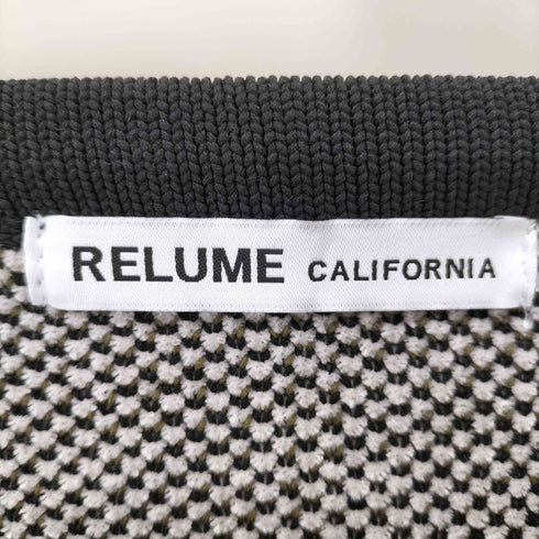 ジャーナルスタンダードレリューム JOURNAL STANDARD relume エアリーモール ジャガードカーディガン メンズ JPN:L