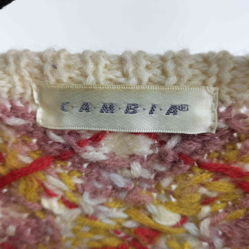 CAMBIA 立体 ウールカーディガン レディース