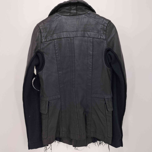 JUNGLE CAT レザーコンビジャケット レディース JPN:M