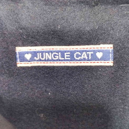 JUNGLE CAT レザーコンビジャケット レディース JPN:M
