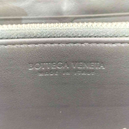 ボッテガヴェネタ BOTTEGA VENETA MADE IN ITALY ラウンドジップ イントレチャートロングウォレット 長財布 メンズ
