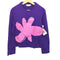 コムデギャルソン COMME des GARCONS 2012AW 二次元(two dimensions)期 フラワープリント クルーネック ウールニット レディース JPN:S