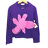 コムデギャルソン COMME des GARCONS 2012AW 二次元(two dimensions)期 フラワープリント クルーネック ウールニット レディース JPN:S