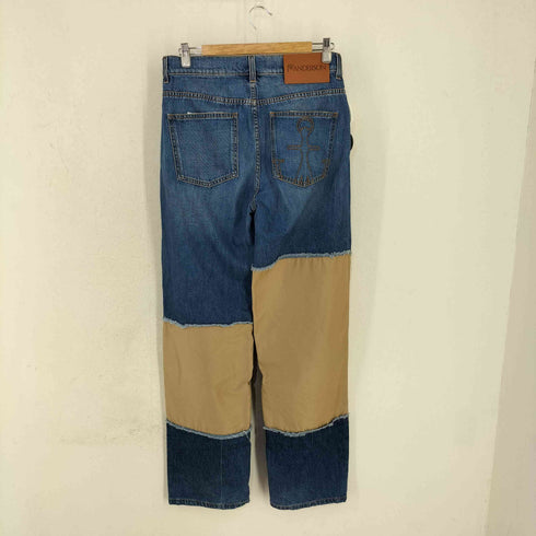 ジェイダブリューアンダーソン JW ANDERSON 23SS チノ切替 ディストレストデニムジーンズ LOOK7 メンズ 30