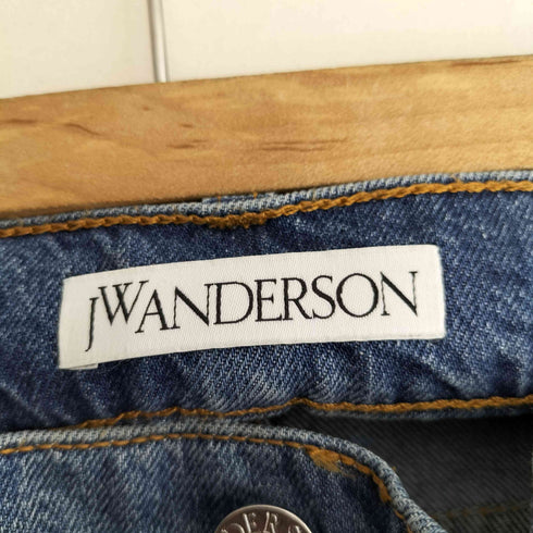 ジェイダブリューアンダーソン JW ANDERSON 23SS チノ切替 ディストレストデニムジーンズ LOOK7 メンズ 30