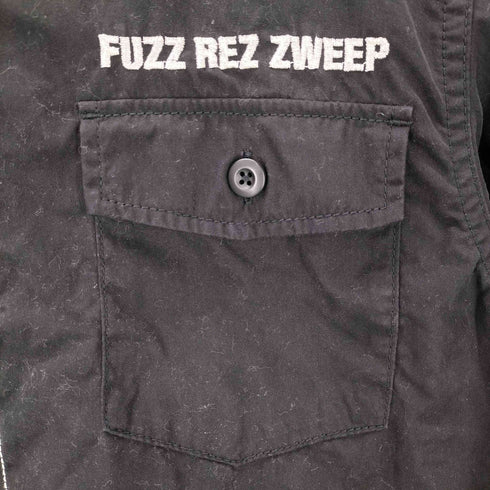 FUZZ REZ ZWEEP FRZ NO COLLAR SHIRT メンズ JPN:M