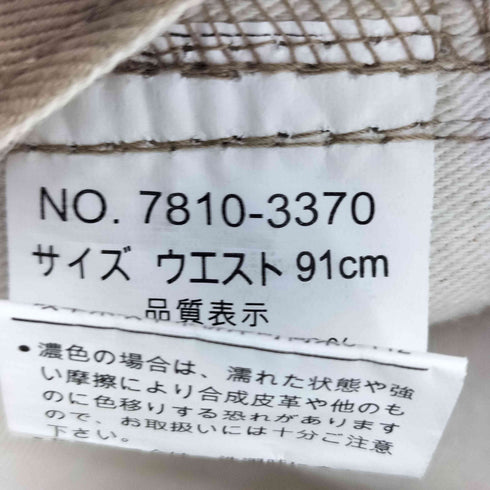 ジェニュインディッキーズ GENUINE Dickies ロゴパッチ ドーナツボタン チノ ショーツ メンズ ウエスト91cm