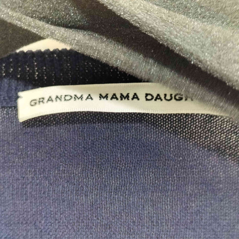 グランドママドーター GRANDMA MAMA DAUGHTER コットンニットカーディガン レディース JPN:0
