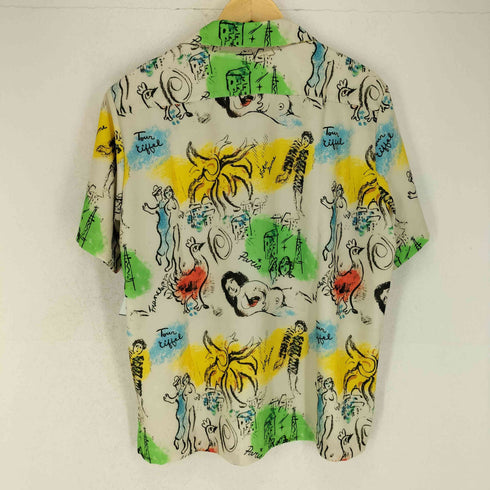 カルネボレンテ Carne Bollente 総柄 グラフィック開襟シャツ メンズ JPN:M