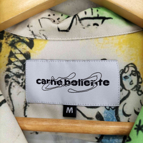 カルネボレンテ Carne Bollente 総柄 グラフィック開襟シャツ メンズ JPN:M