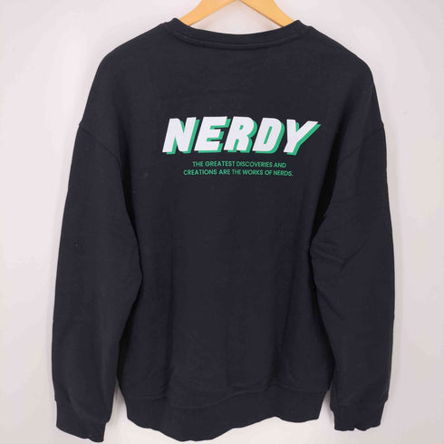 ノルディー nerdy バックプリントトレーナー メンズ M