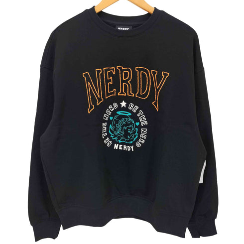 ノルディー nerdy フロントプリントトレーナー メンズ M