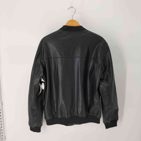 ザラ ZARA フェイクレザー ジップアップ ジャケット メンズ JPN:L